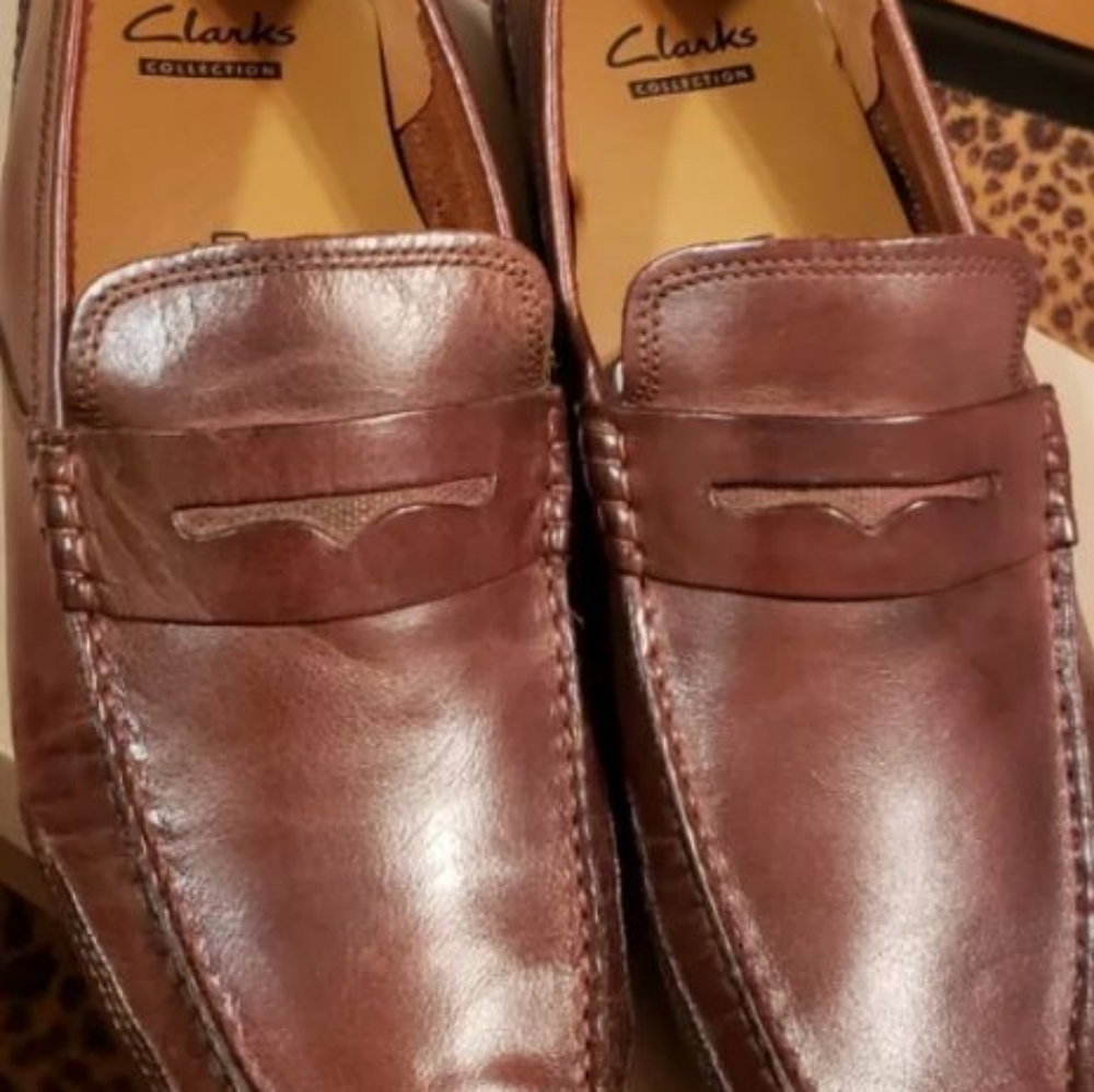 Clark's Ash Mont Way Driving loafers sz 9